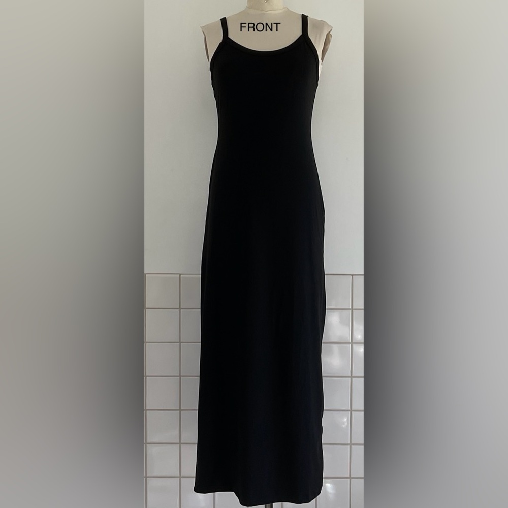 CHICME Sexy Black Bodycon Maxi Stretch Tank Dress Party Dress Size: eLarge NWOT